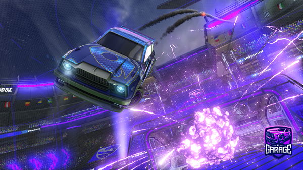 A Rocket League car design from APC0011