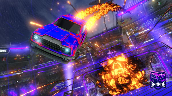 A Rocket League car design from nokia_bamibal