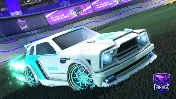 A Rocket League car design from oogweii
