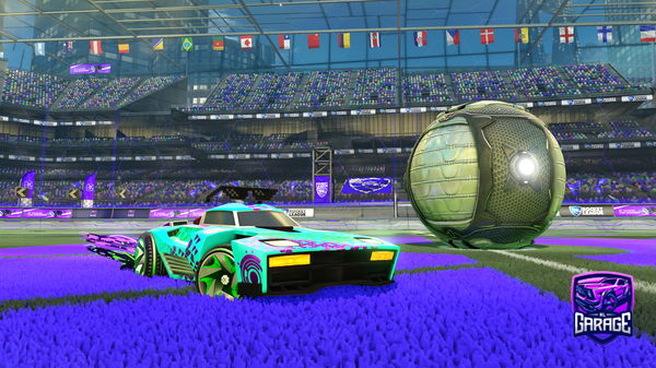 A Rocket League car design from OneZero5