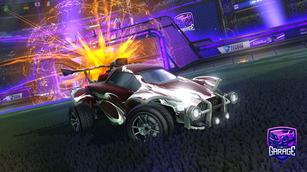 A Rocket League car design from QBOT888