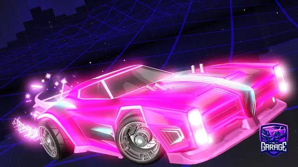 A Rocket League car design from sh4rkyttv_