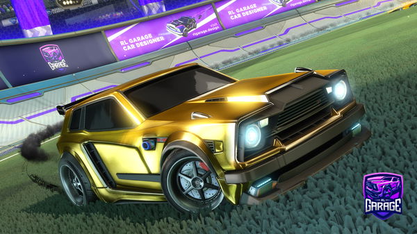 A Rocket League car design from Lynxou