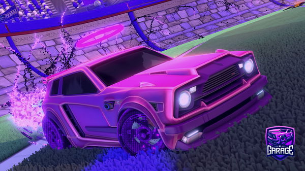 A Rocket League car design from leyuki