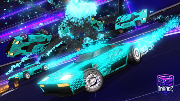 A Rocket League car design from MrRogers143