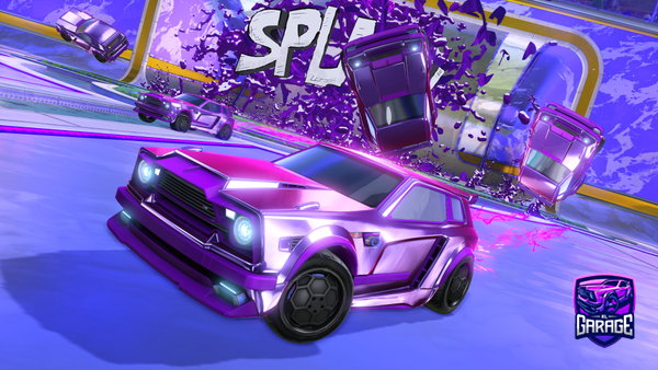 A Rocket League car design from shdylfyge