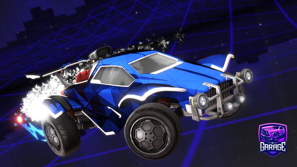 A Rocket League car design from AlmostDead