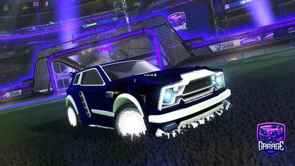 A Rocket League car design from mael120110