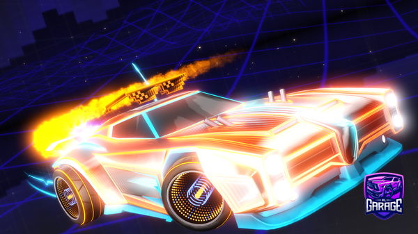 A Rocket League car design from tpf_kewin