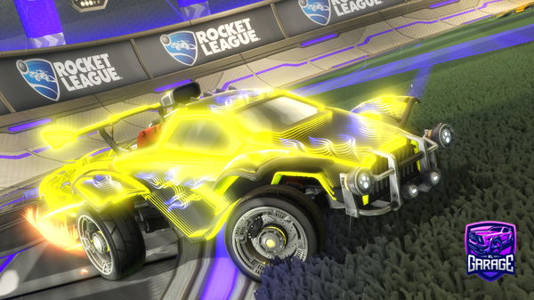 A Rocket League car design from dinogod444
