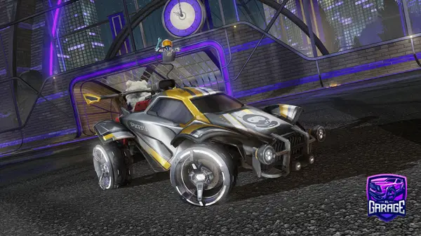 A Rocket League car design from GRANNIRO