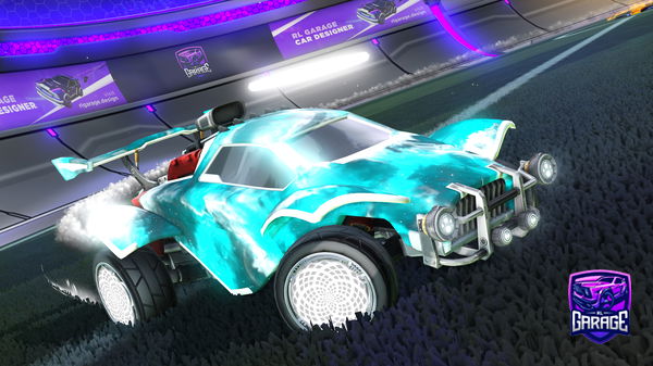 A Rocket League car design from Kexcu