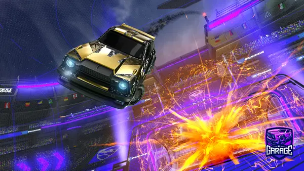 A Rocket League car design from kaebian