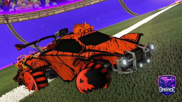 A Rocket League car design from UltraBasedSigma