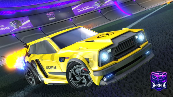 A Rocket League car design from Norwth