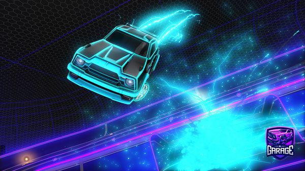 A Rocket League car design from Madgamers_Champ