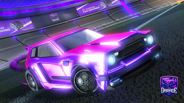 A Rocket League car design from DaFwog