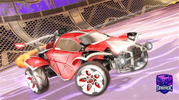 A Rocket League car design from Wolfybad