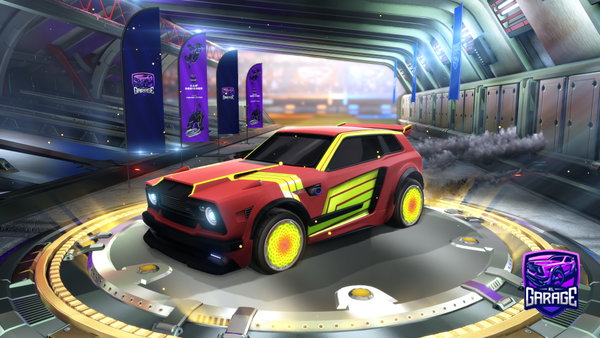 A Rocket League car design from Khaeh