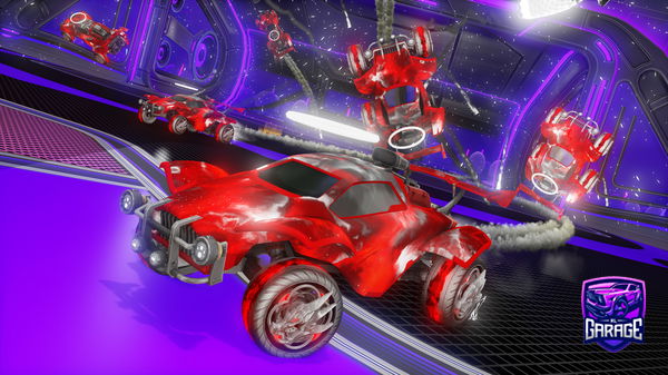 A Rocket League car design from KingD3zi