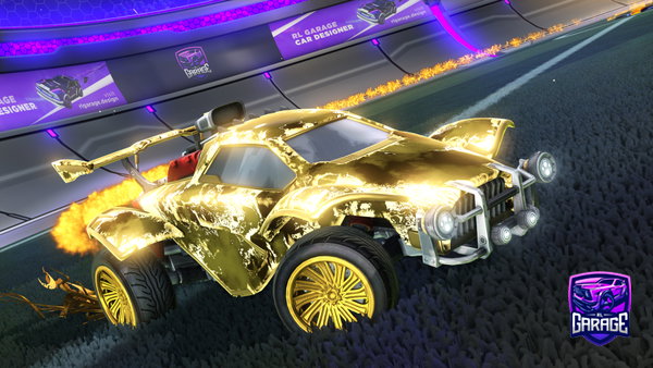 A Rocket League car design from w5nipes