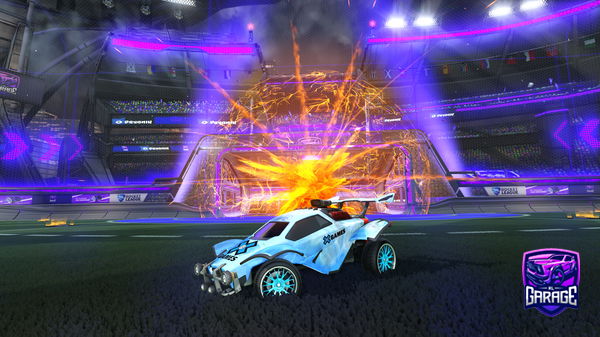 A Rocket League car design from Tifne