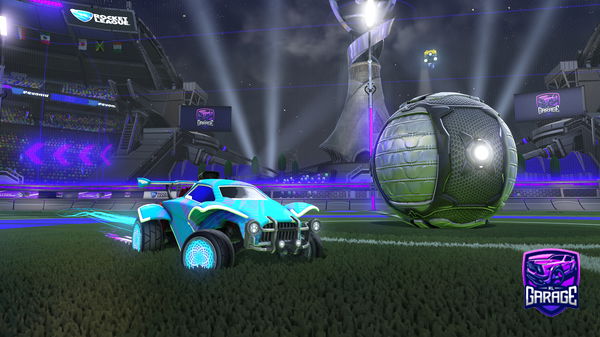 A Rocket League car design from AtlasNovaOnYT