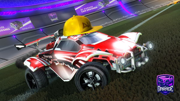 A Rocket League car design from whytz_08