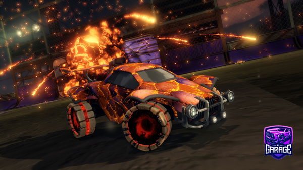 A Rocket League car design from Lunarblade01