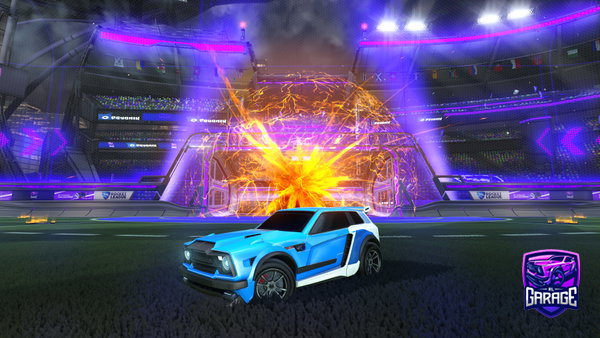 A Rocket League car design from FranNC