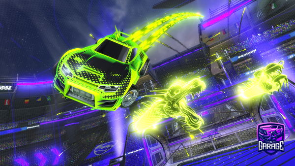 A Rocket League car design from SirTaco32