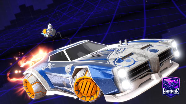 A Rocket League car design from SocialPie900757