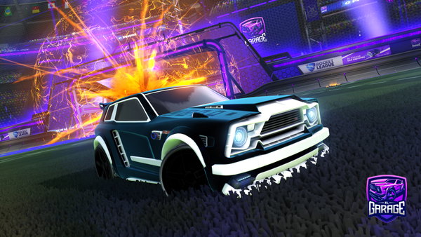 A Rocket League car design from killerfreakpro99