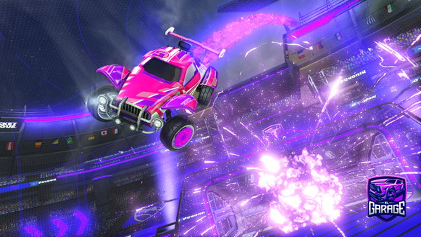 A Rocket League car design from TomBockWurst