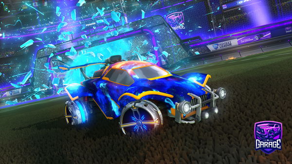 A Rocket League car design from IAmChicken