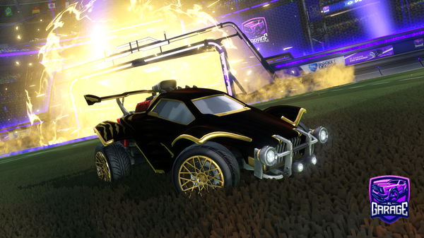 A Rocket League car design from vxflx