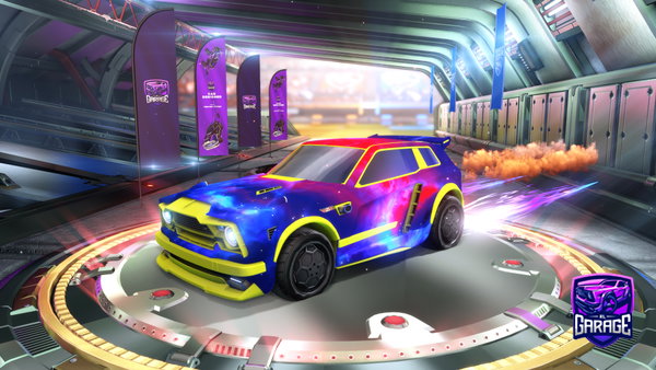 A Rocket League car design from Snowboardrager