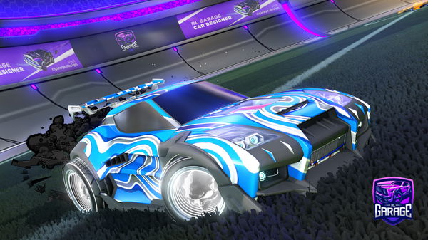 A Rocket League car design from Weshar