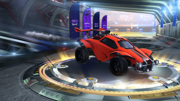 A Rocket League car design from XLCs