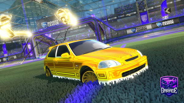 A Rocket League car design from crzZ97benji
