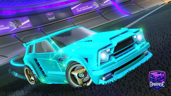 A Rocket League car design from HYPR_XTRA