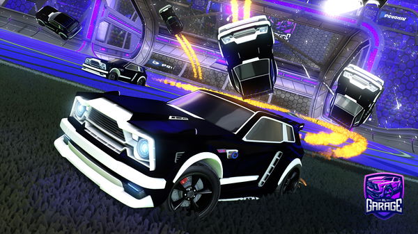 A Rocket League car design from Trex2586