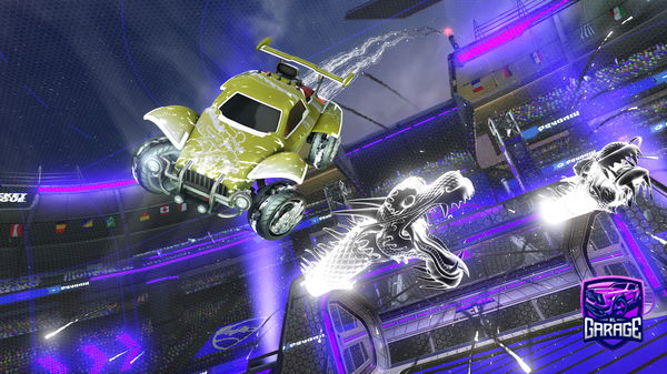 A Rocket League car design from HighOctane101