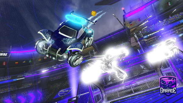 A Rocket League car design from IceSlasher77
