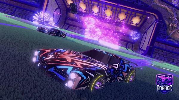 A Rocket League car design from Toiron