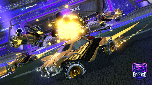 A Rocket League car design from SuperMachineX