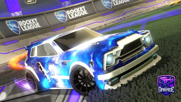 A Rocket League car design from Waze_Astro