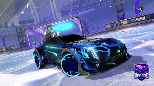A Rocket League car design from Pu-Tang