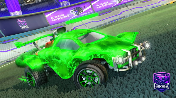 A Rocket League car design from ItsCat_RL