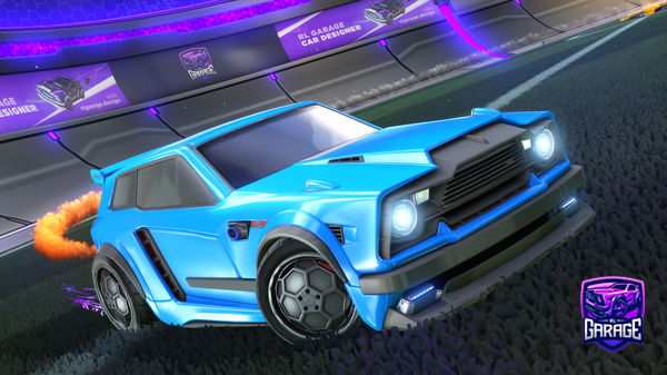 A Rocket League car design from Gettan08